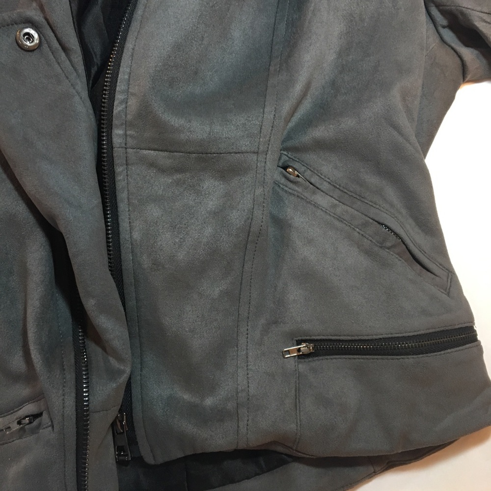 LF Grey Suede Jaase Jacket - Picture 7 of 7